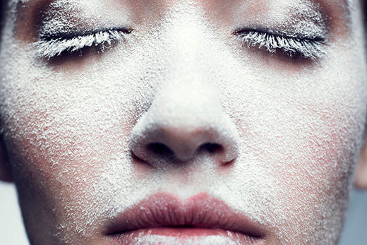 Facial care should moisturize the skin well in winter.