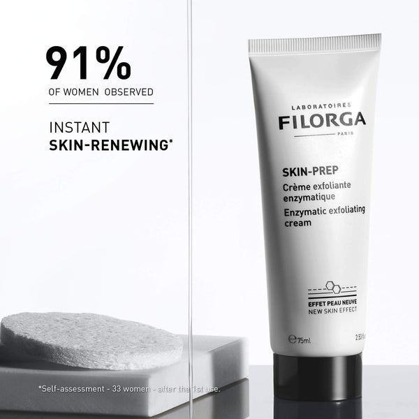 Clinical study and efficacy results for Skin Prep Enzymatic Exfoliating Cream