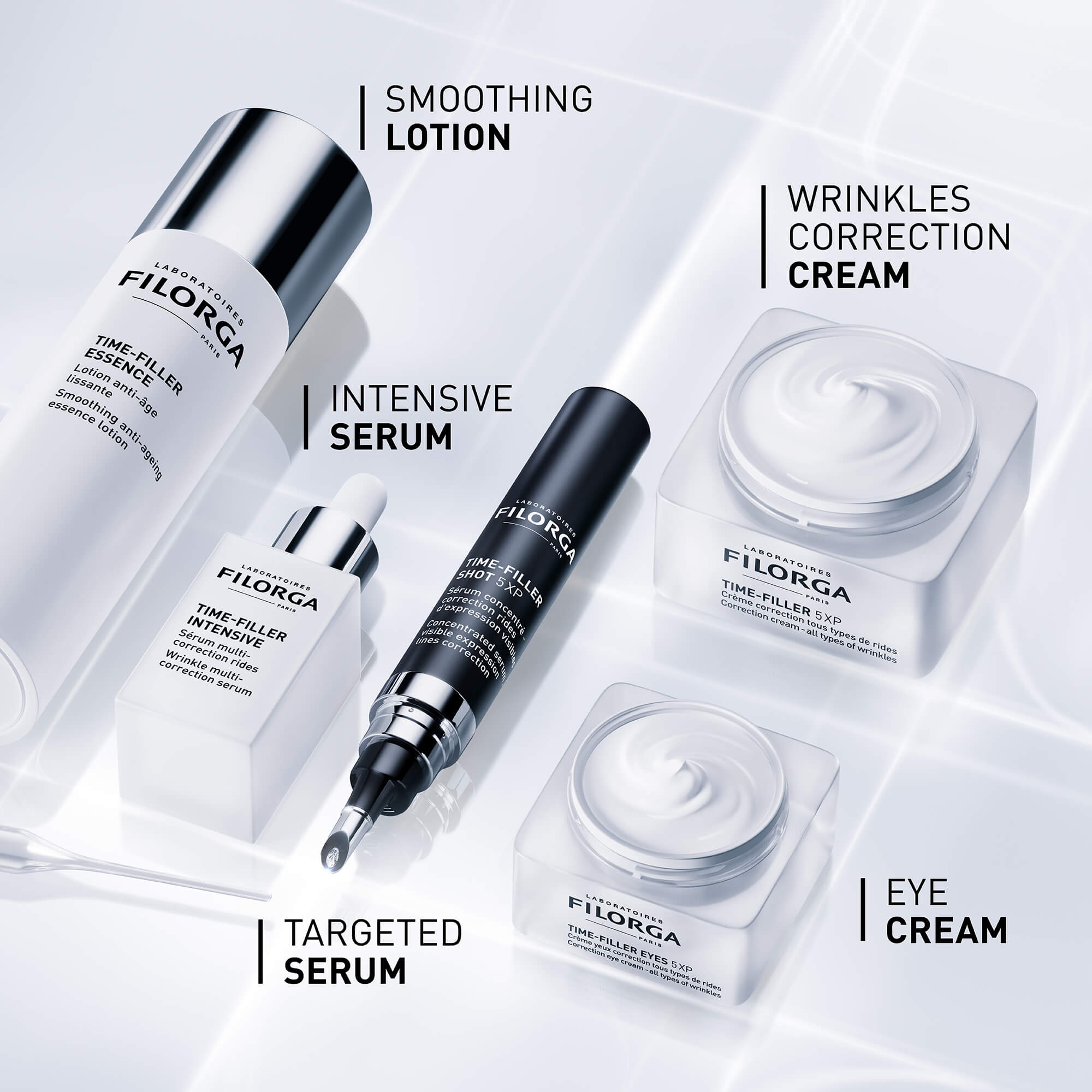 TIME-FILLER SHOT 5XP - Concentrated serum visible expression lines